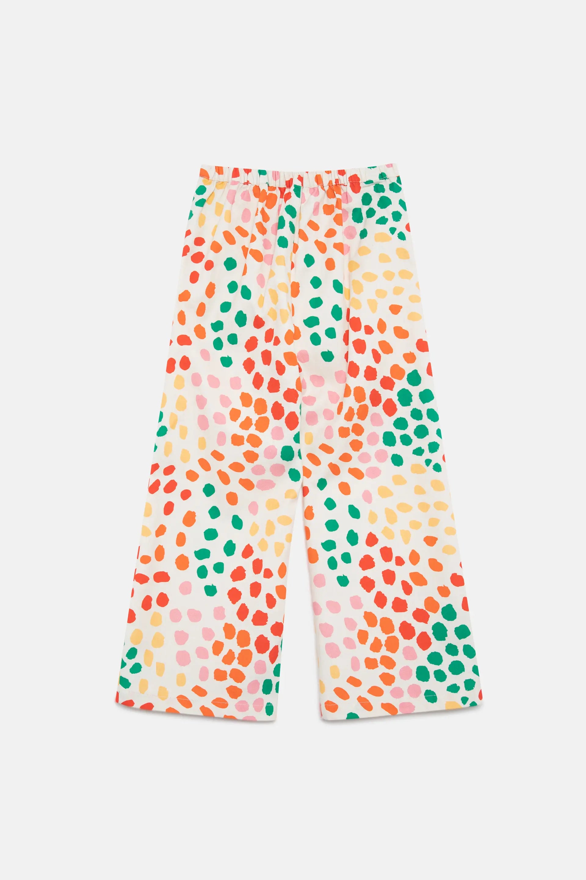 Pantalón de niña recto lunares Macula