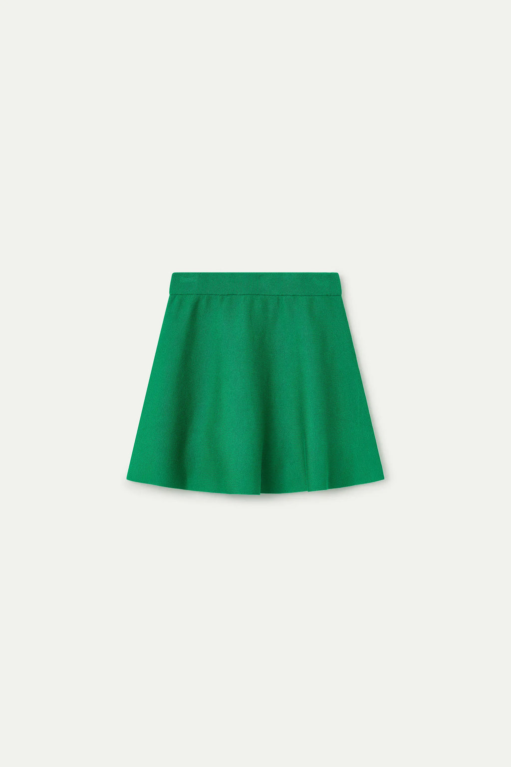 Falda corta punto verde