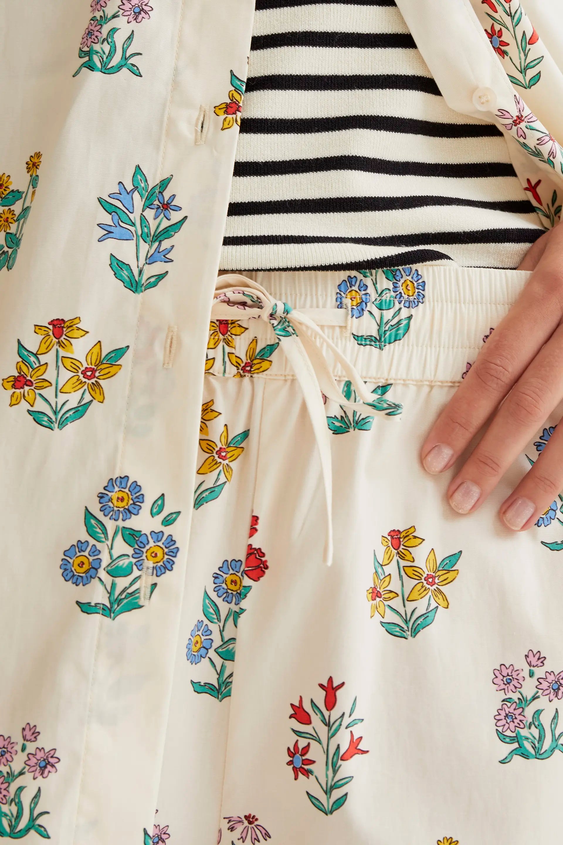 Pantalón con estampado Gardener