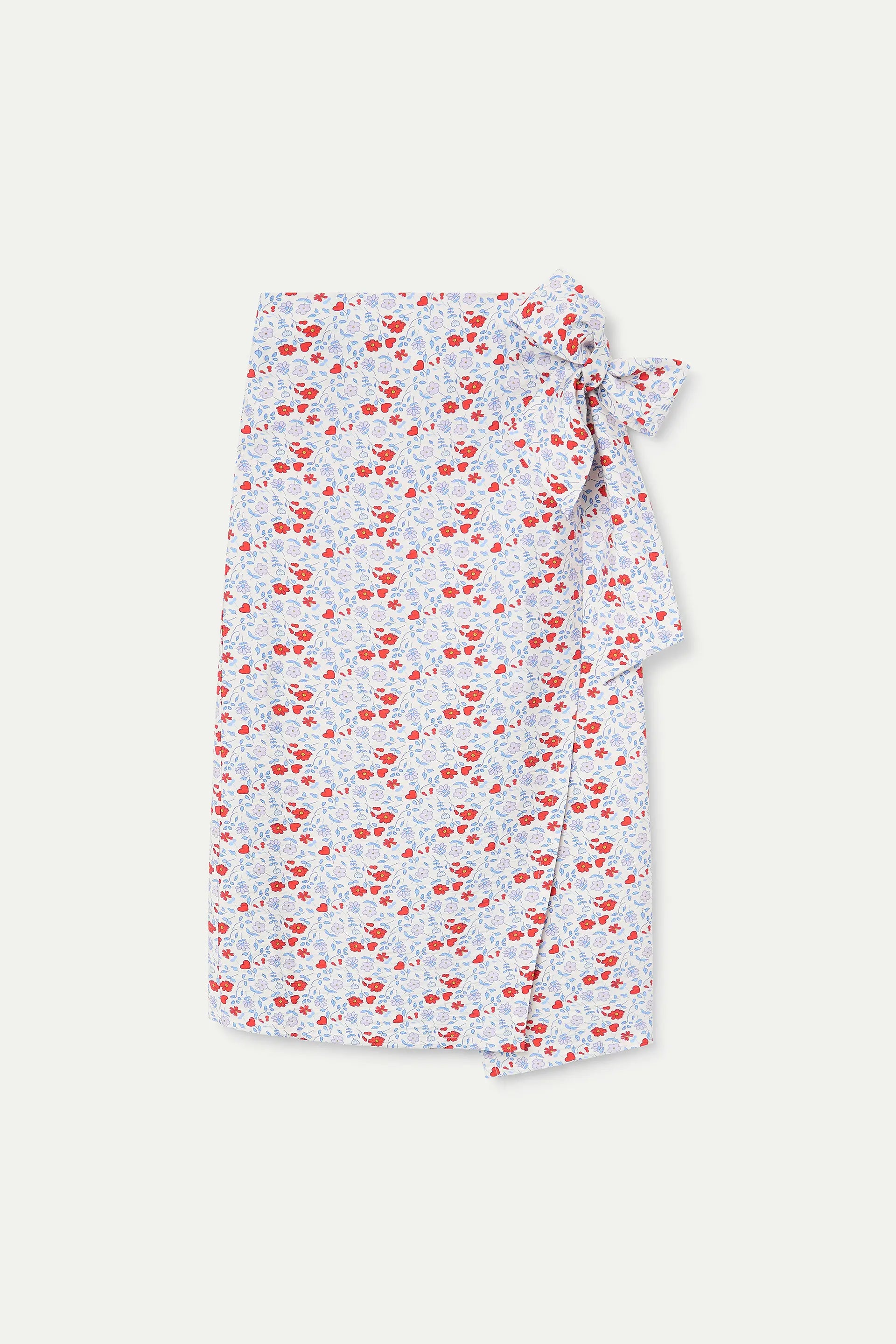 Falda midi con estampado Cute
