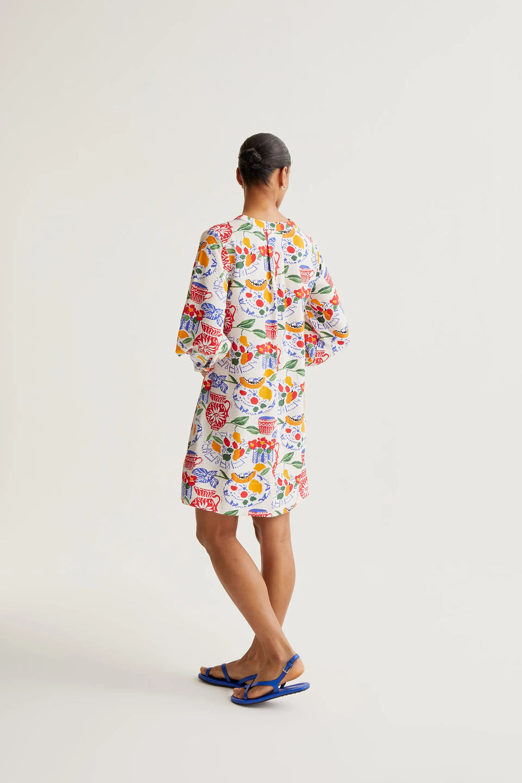 Vestido corto con estampado Lush