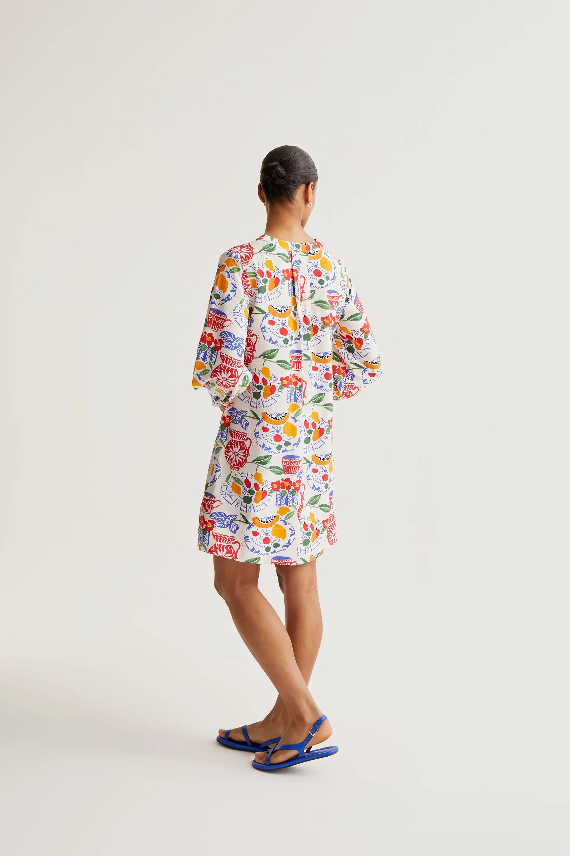 Vestido corto con estampado Lush