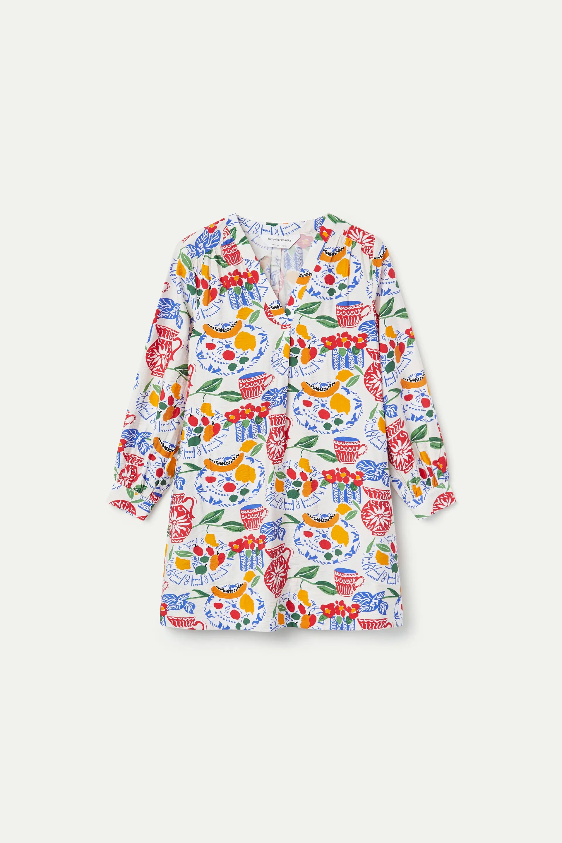 Vestido corto con estampado Lush