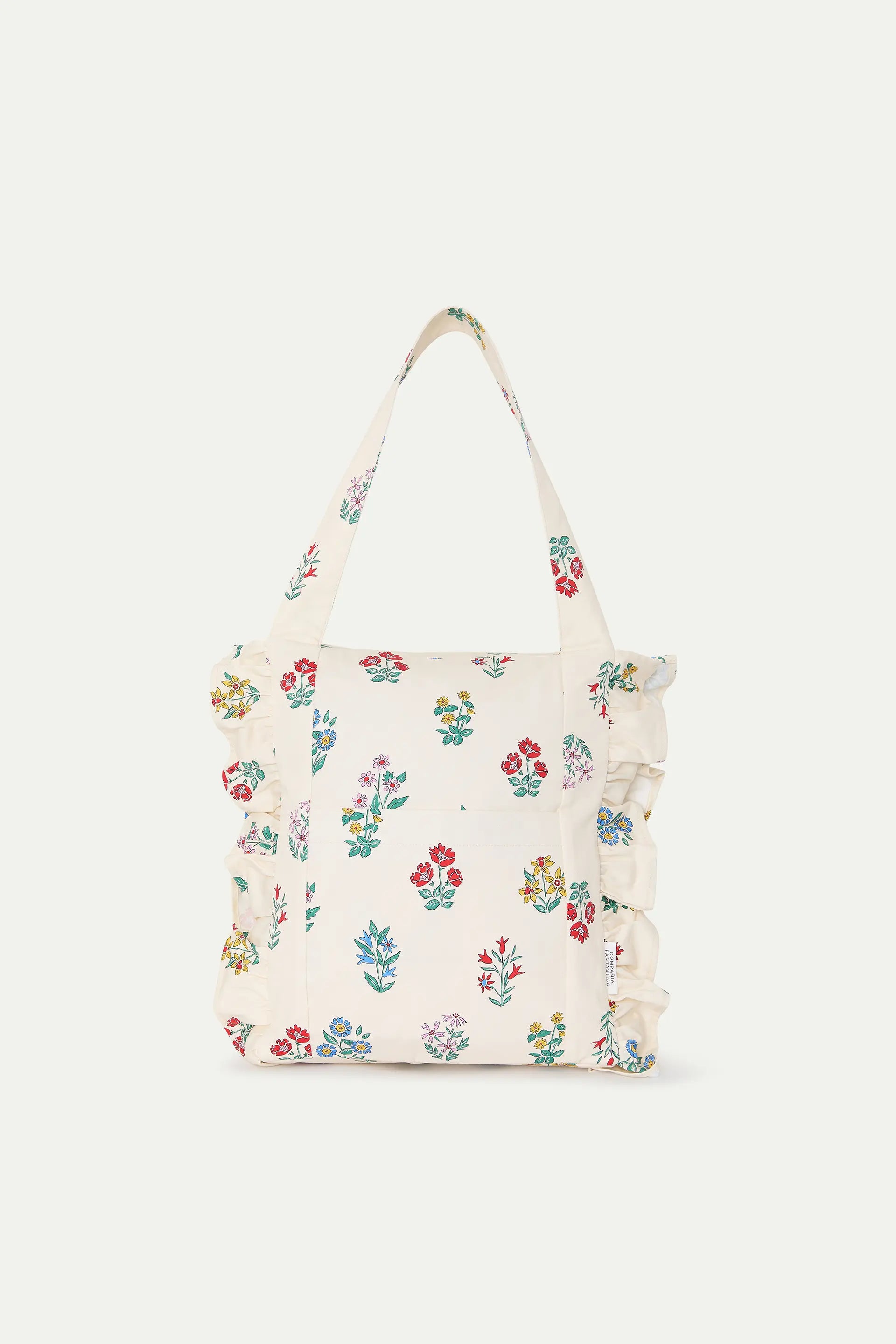 Bolso acolchado con estampado Gardener