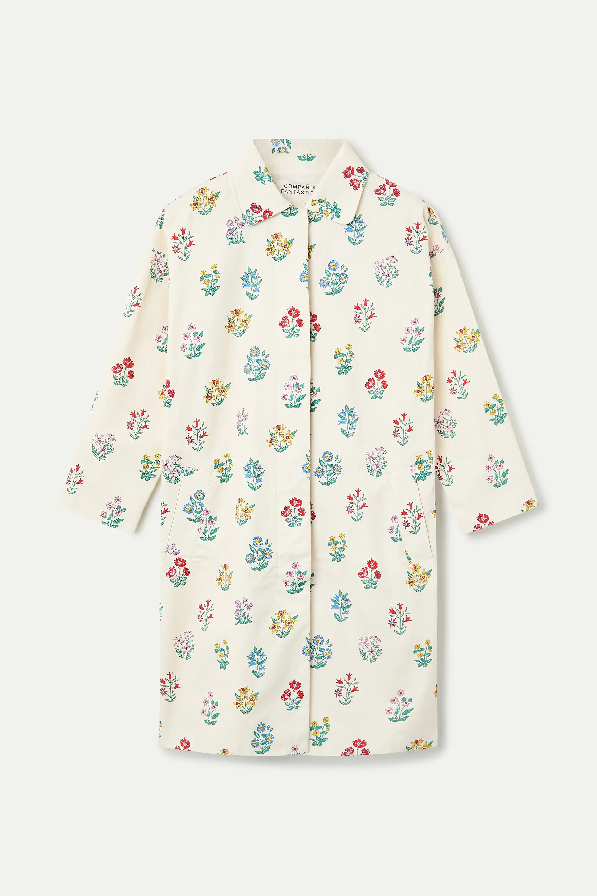 Gabardina con estampado Gardener
