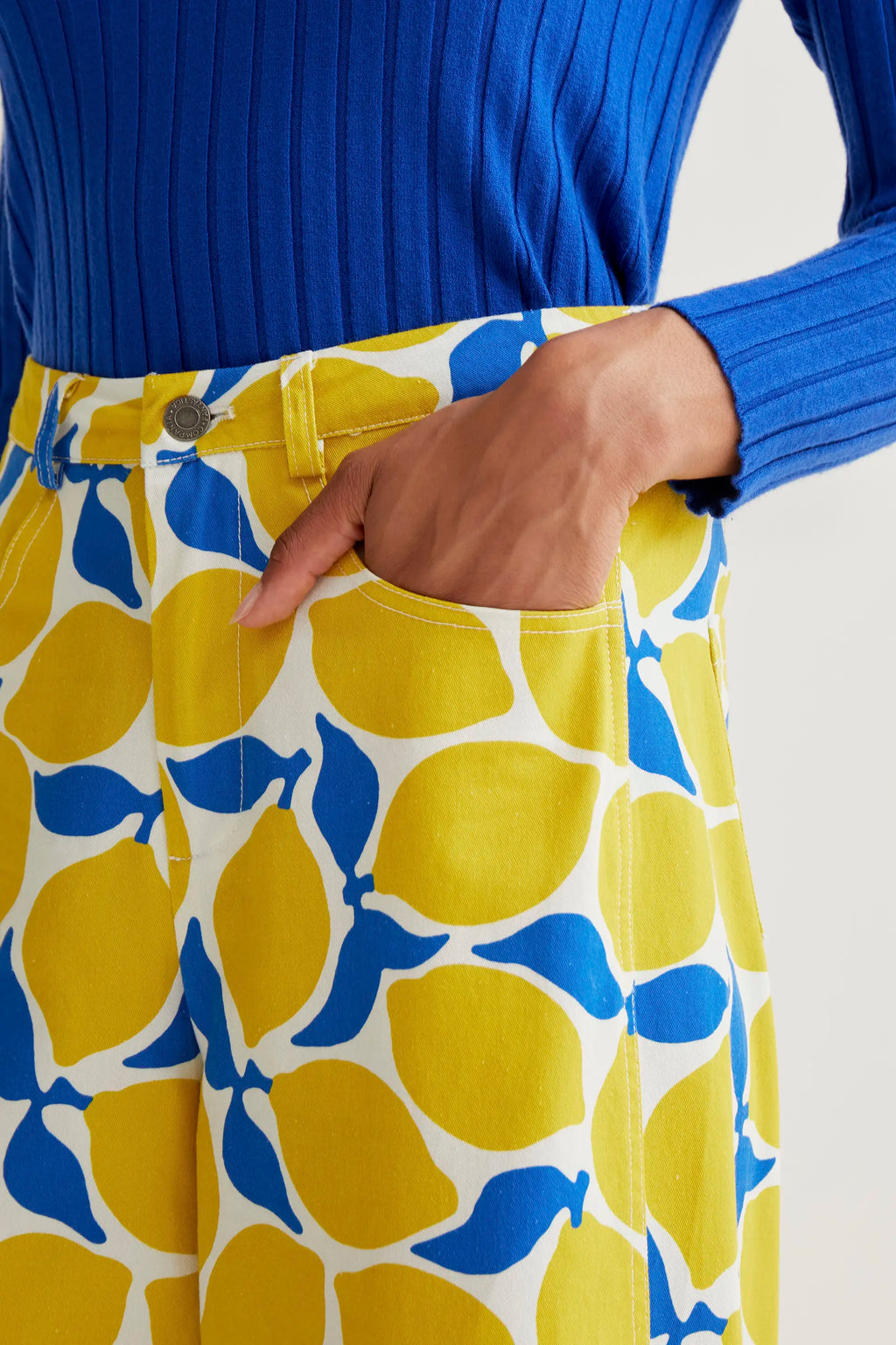 Pantalón con estampado Limoncello