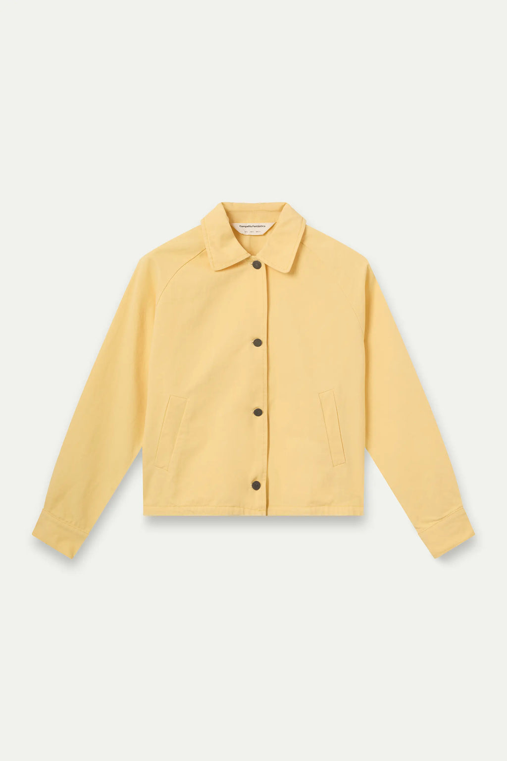 Chaqueta 100% algodón amarillo