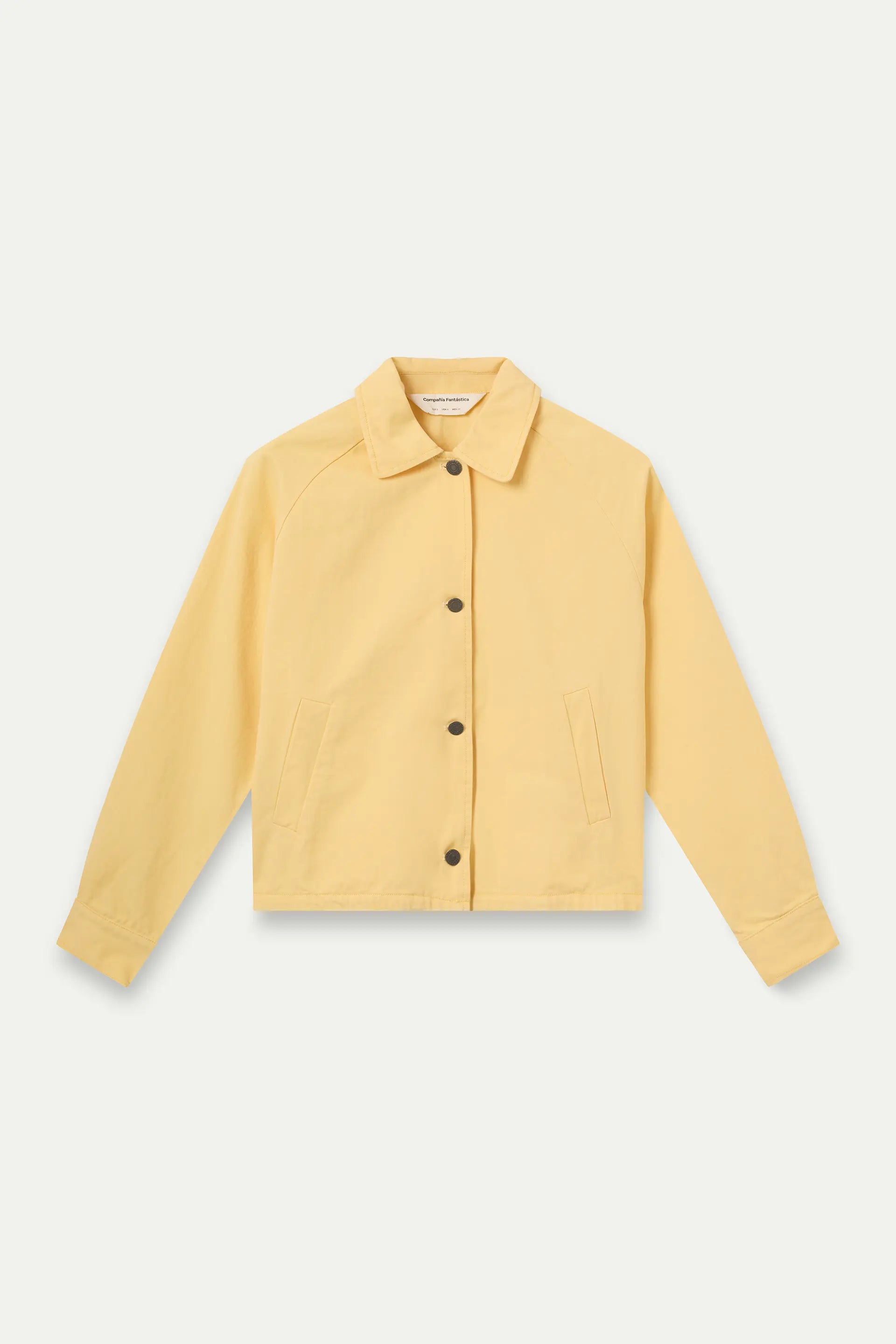 Chaqueta 100% algodón amarillo