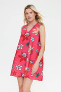 Vestido corto con estampado Vanda