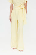 Pantalón amarillo claro fluído