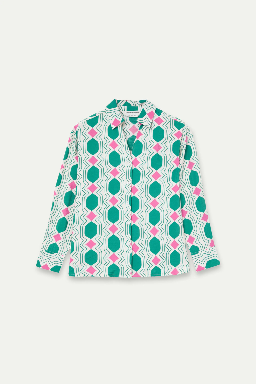 Camisa con estampado Geometric