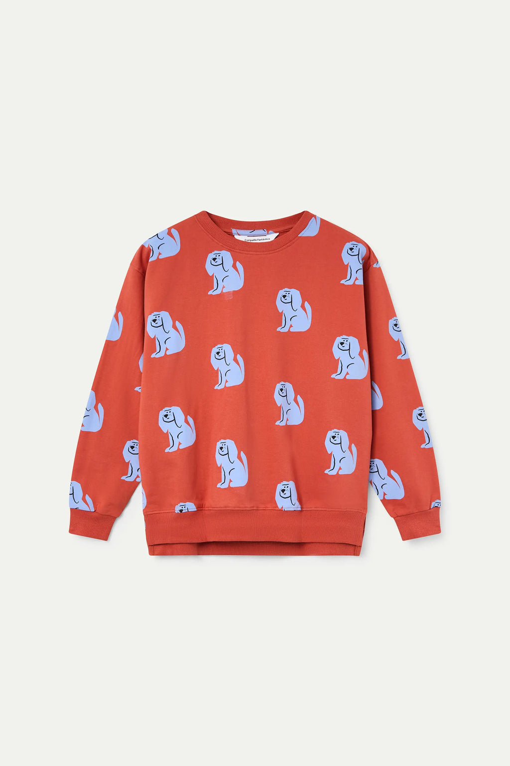Sudadera con estampado Brown Dog