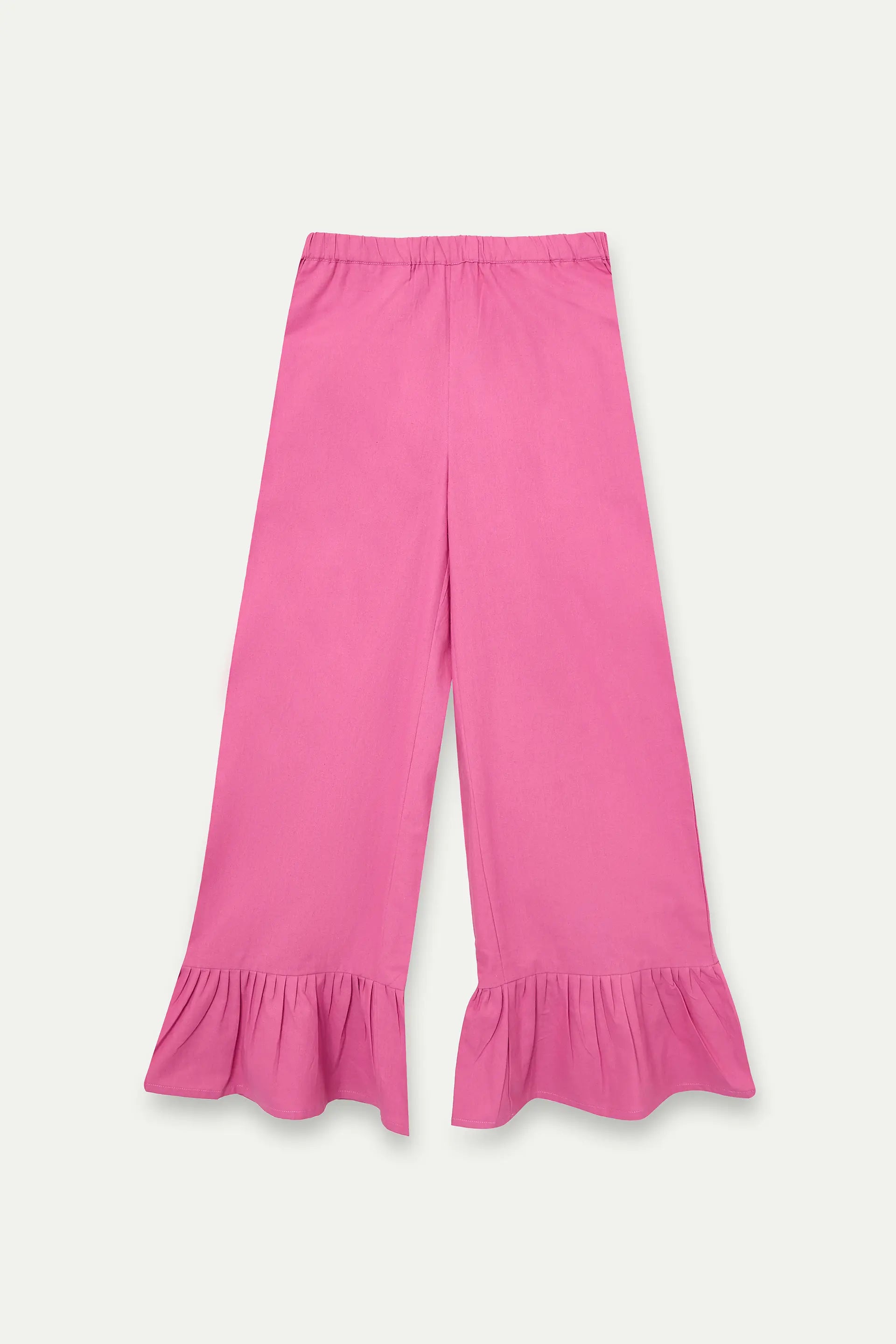Pantalón 100% algodón rosa
