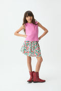 Top de ni?a punto rosado