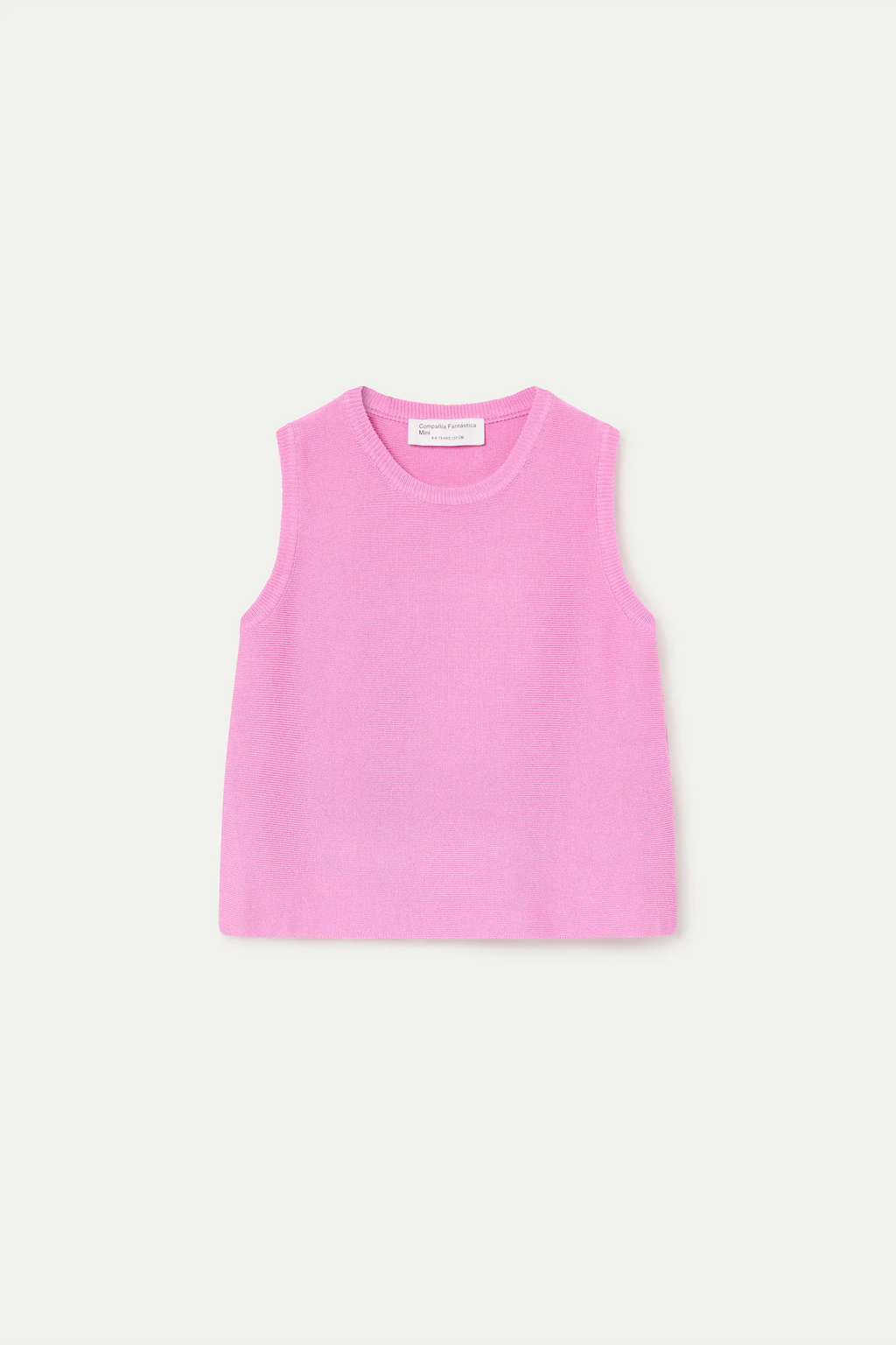 Top de ni?a punto rosado