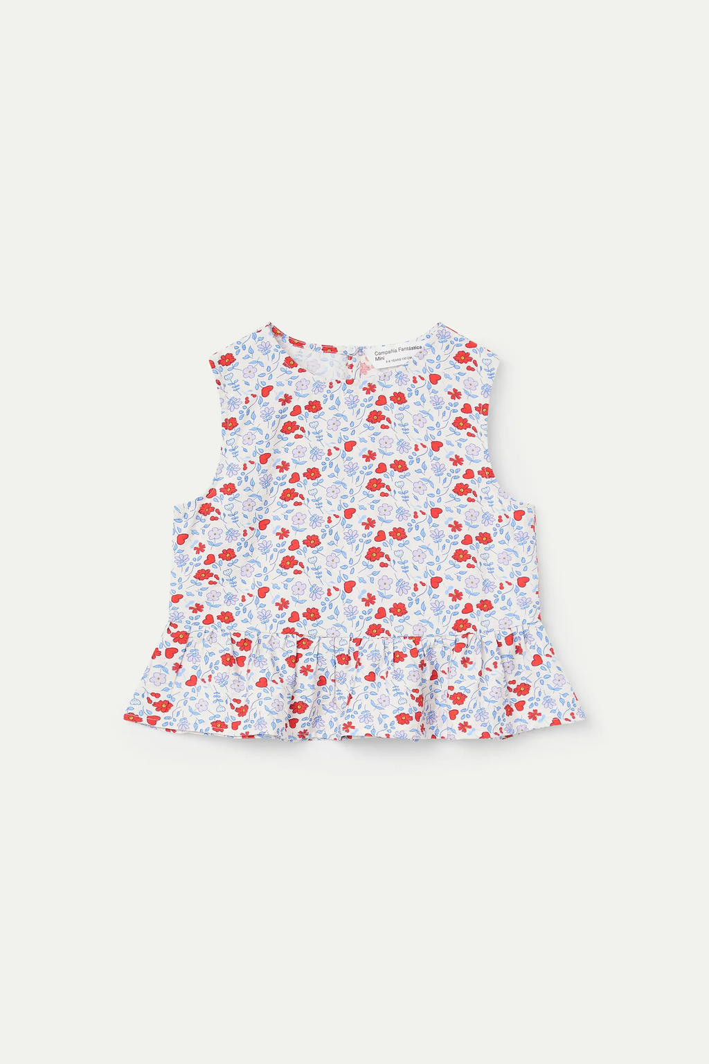 Top de ni?a con estampado Cute