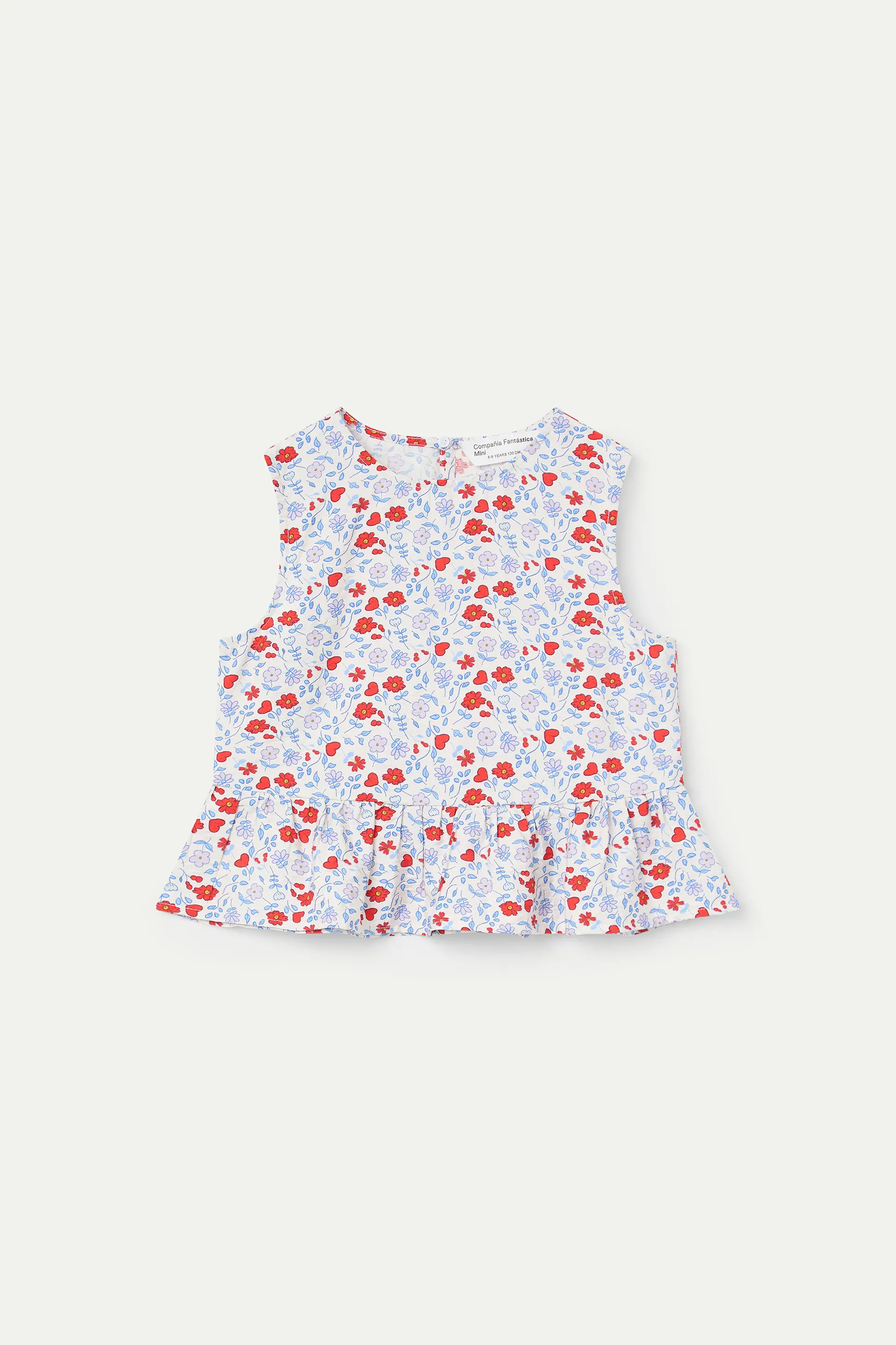 Top de ni?a con estampado Cute