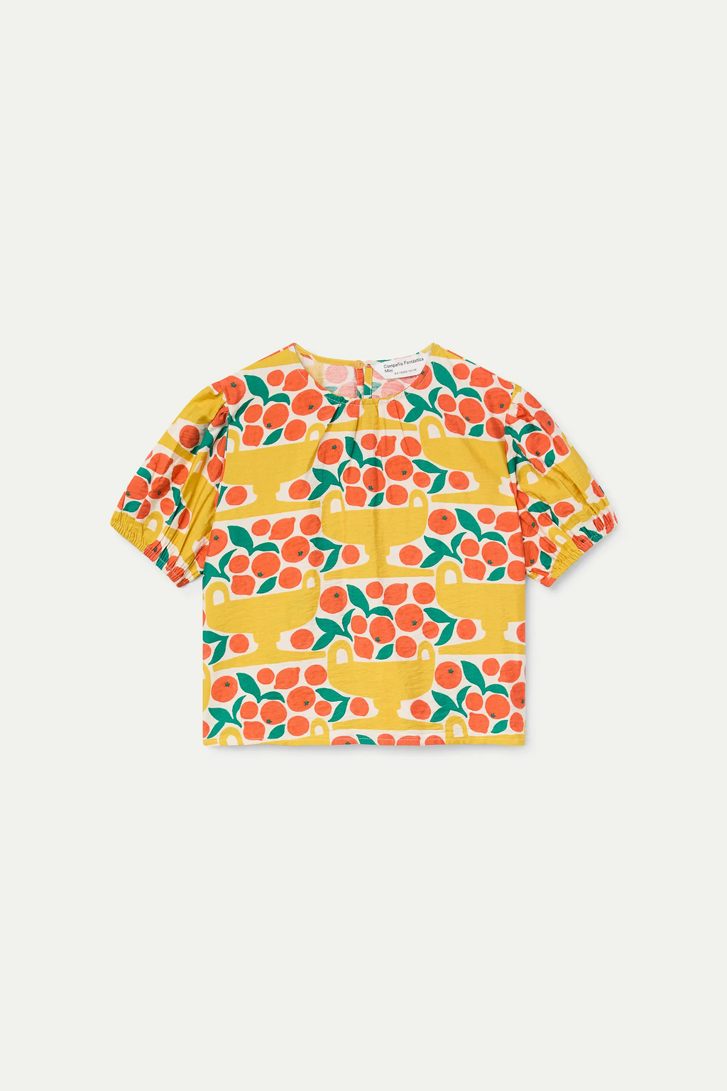 Top de ni?a con estampado Citrus