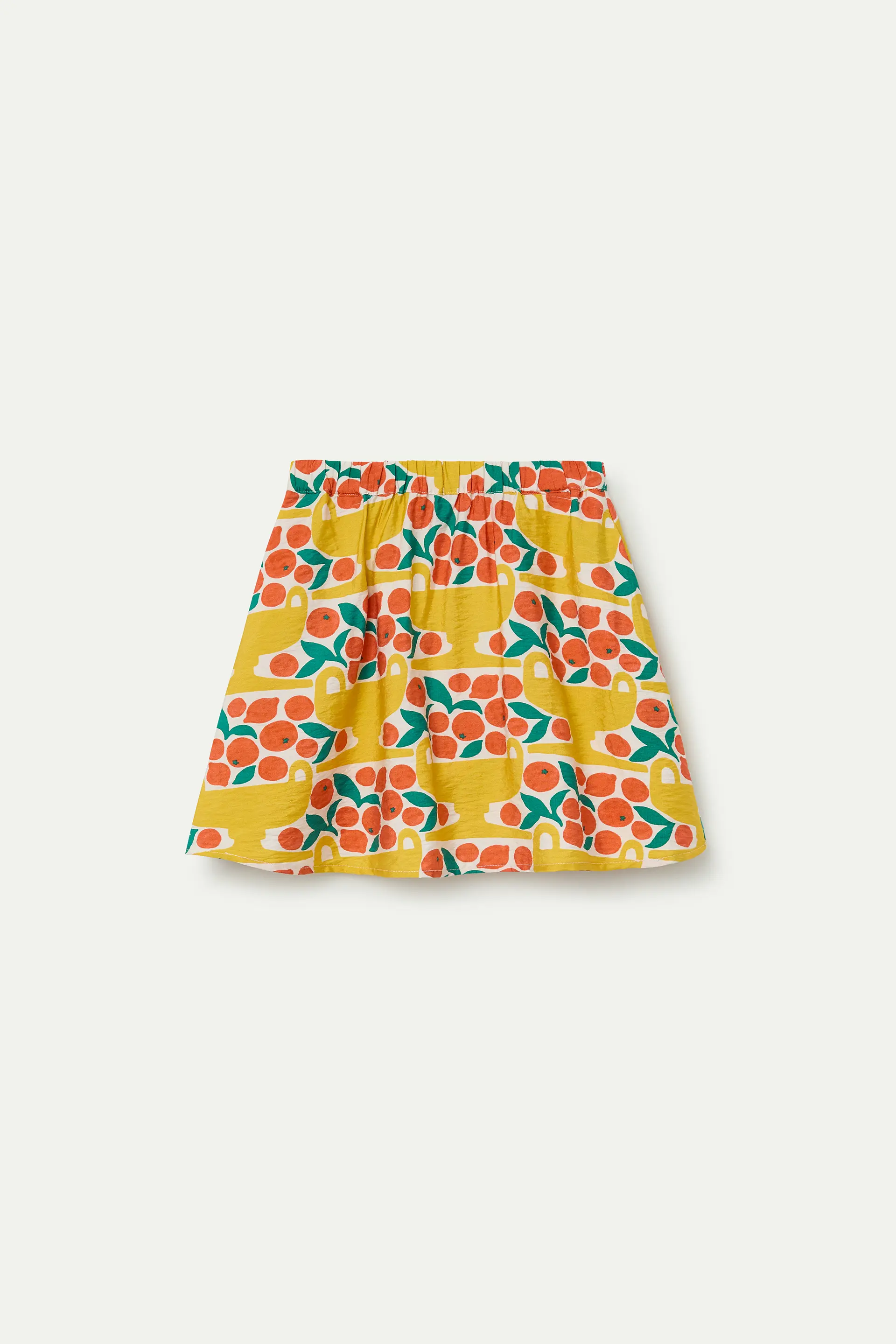 Falda corta de ni?a con estampado Citrus