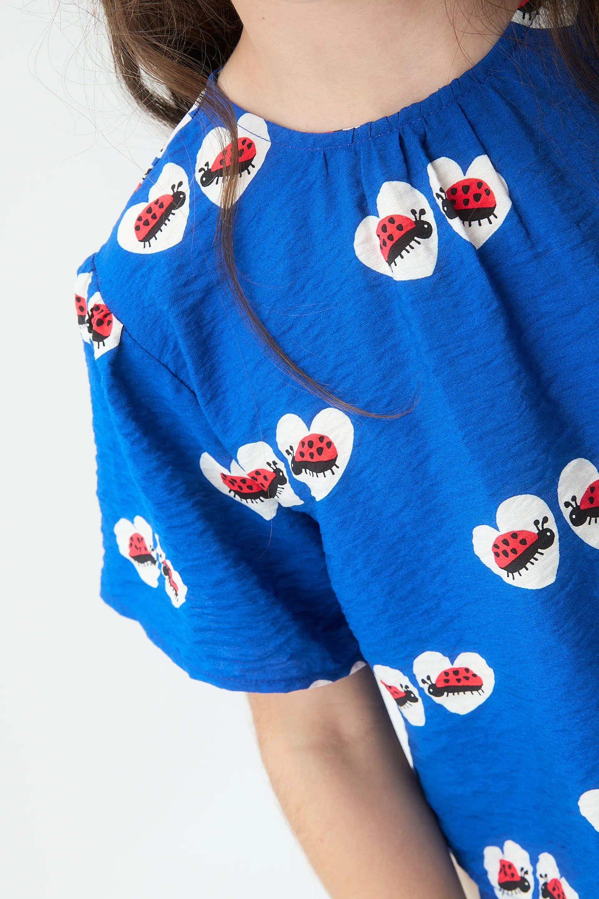 Top de ni?a con estampado Coccinella