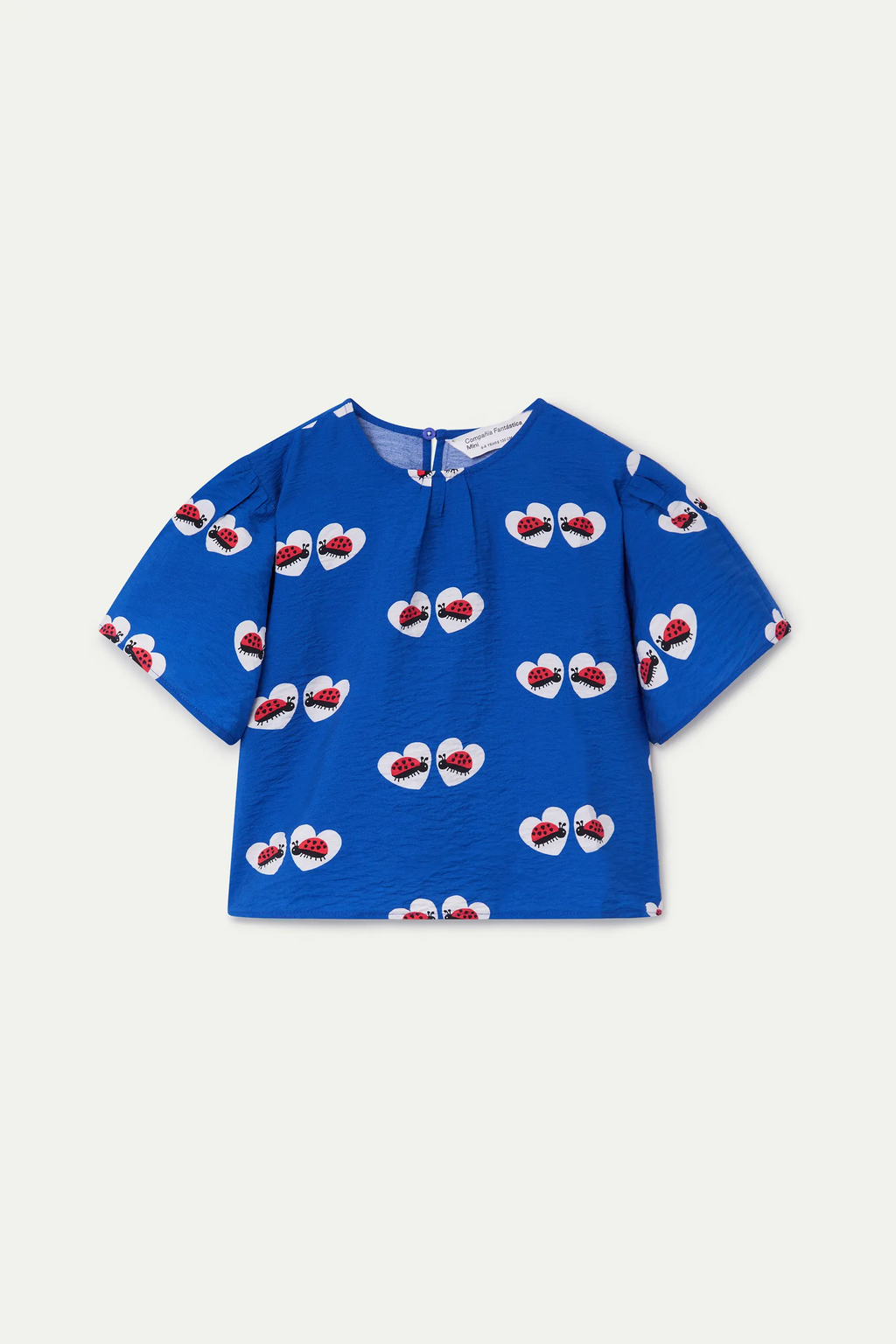 Top de ni?a con estampado Coccinella