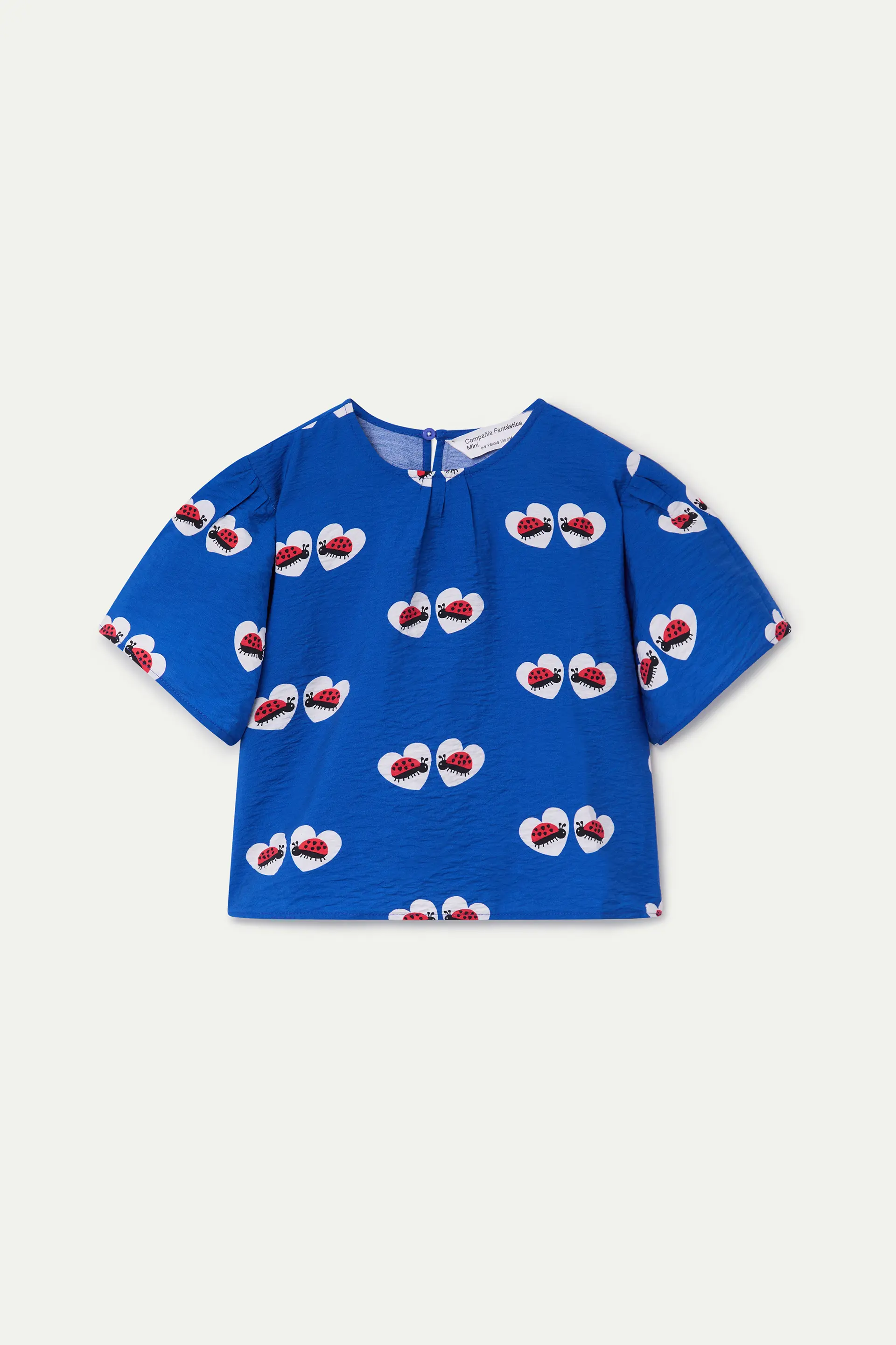 Top de ni?a con estampado Coccinella