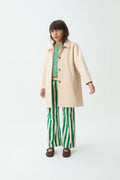 Gabardina de niña con print de Tulipán