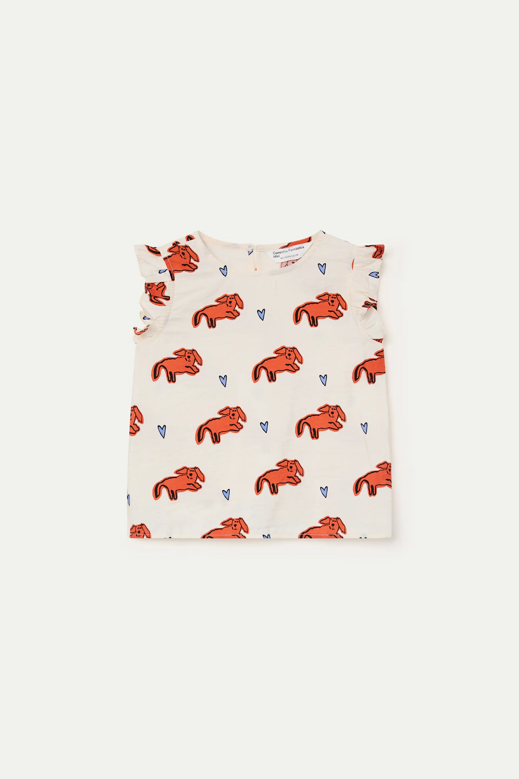 Top de ni?a con estampado Tochi