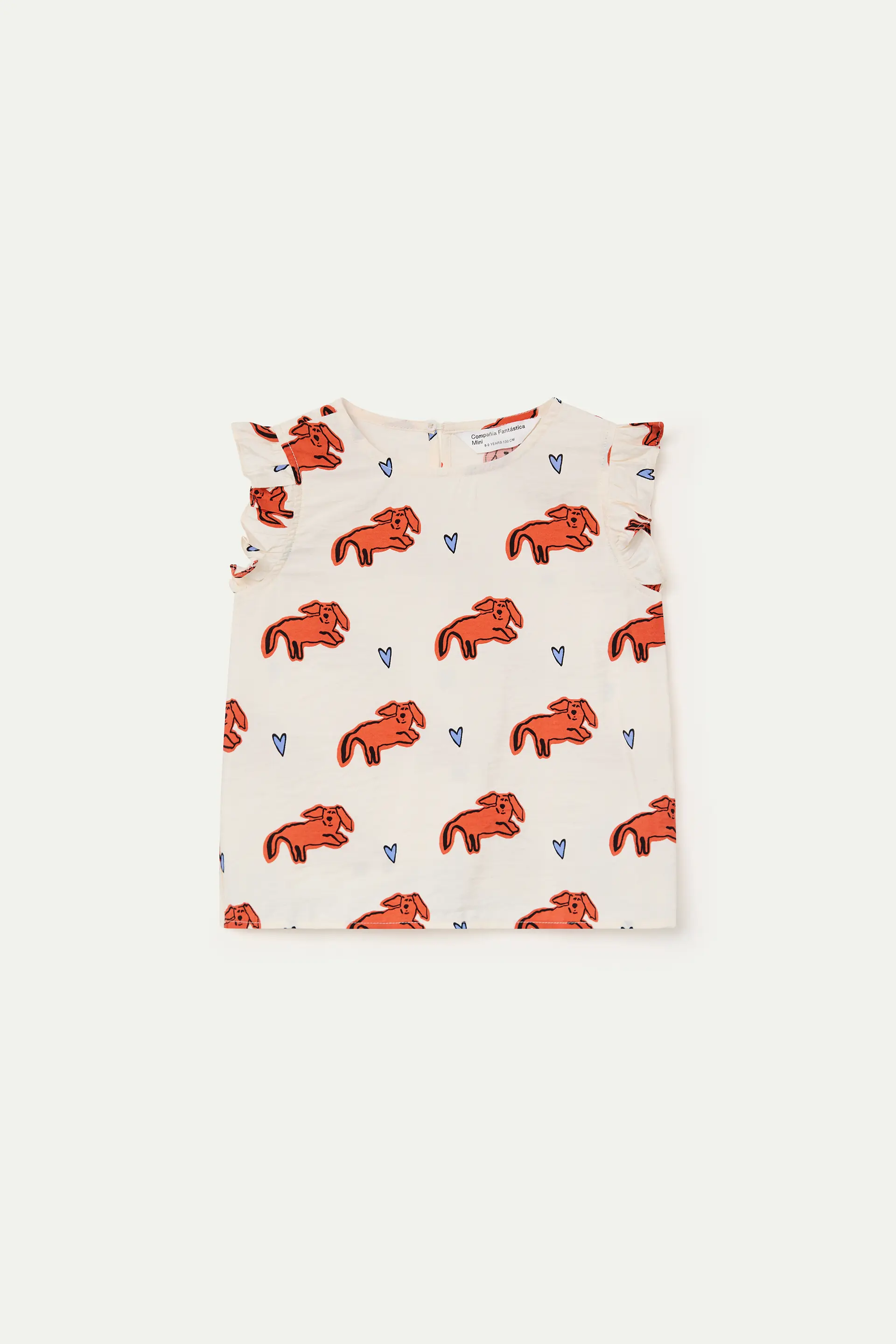 Top de ni?a con estampado Tochi