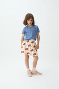 Falda corta de ni?a con estampado Tochi