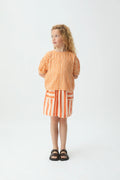 Top de ni?a con estampado Lavagna naranja