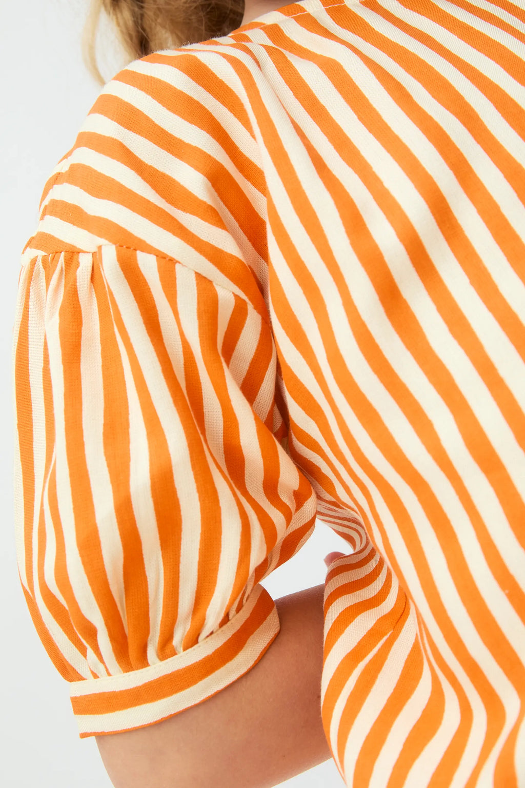 Top de ni?a con estampado Lavagna naranja