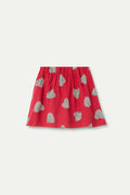 Falda corta de ni?a con estampado Harmony Red