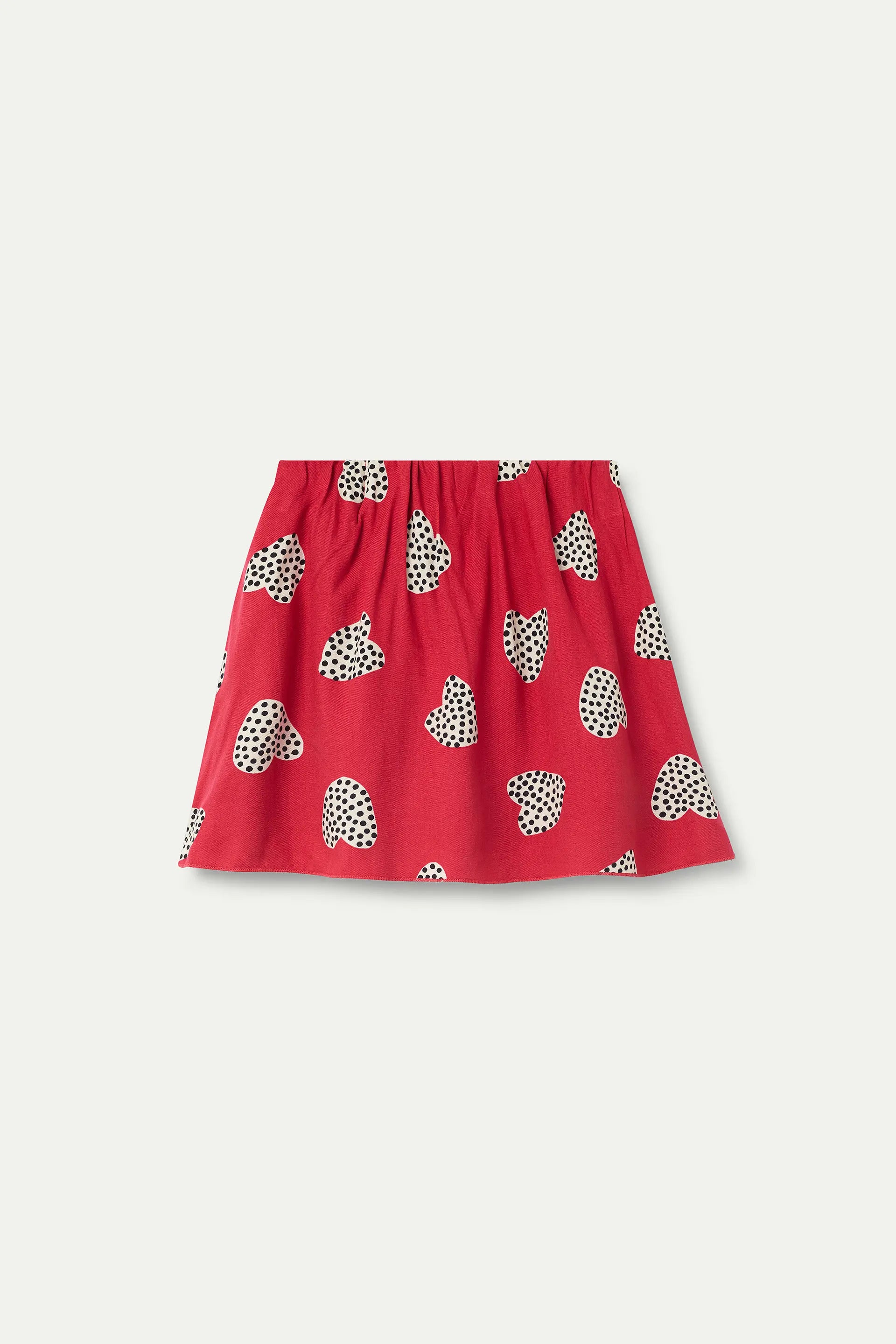 Falda corta de ni?a con estampado Harmony Red