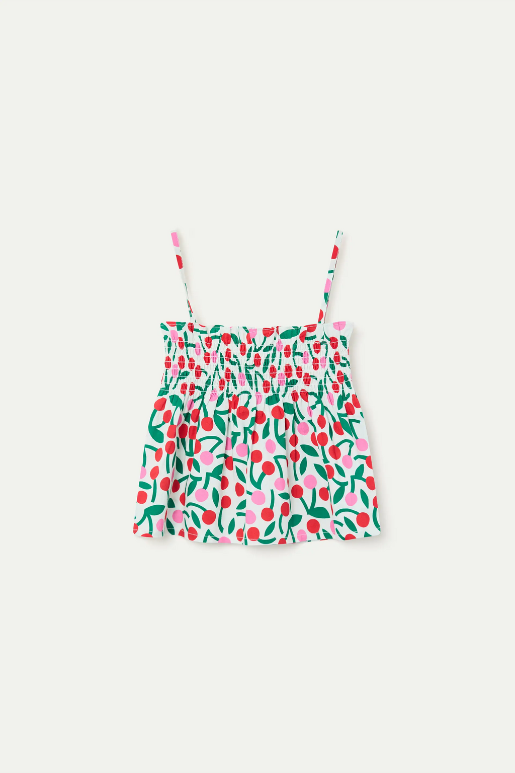 Top de ni?a con estampado Guinda
