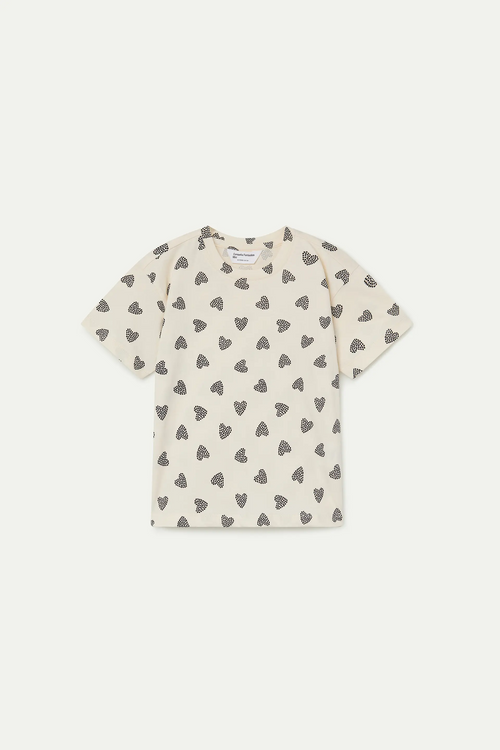 Camiseta de ni?a con estampado de Ladybug negro