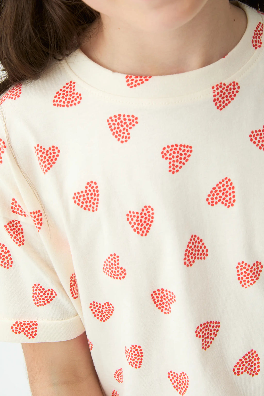 Camiseta de ni?a con estampado de Ladybug rojo