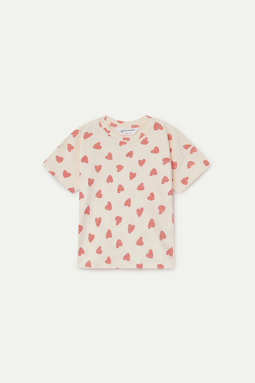 Camiseta de ni?a con estampado de Ladybug rojo