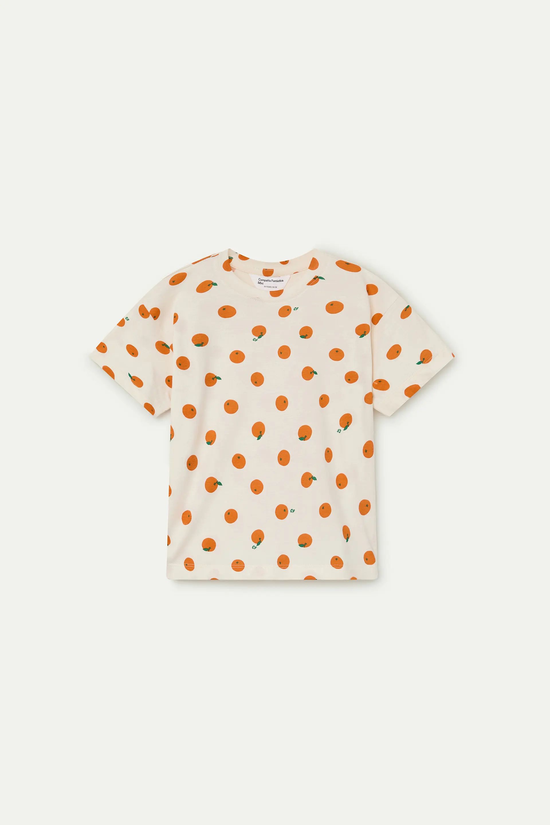 Camiseta de ni?a con estampado de naranjas