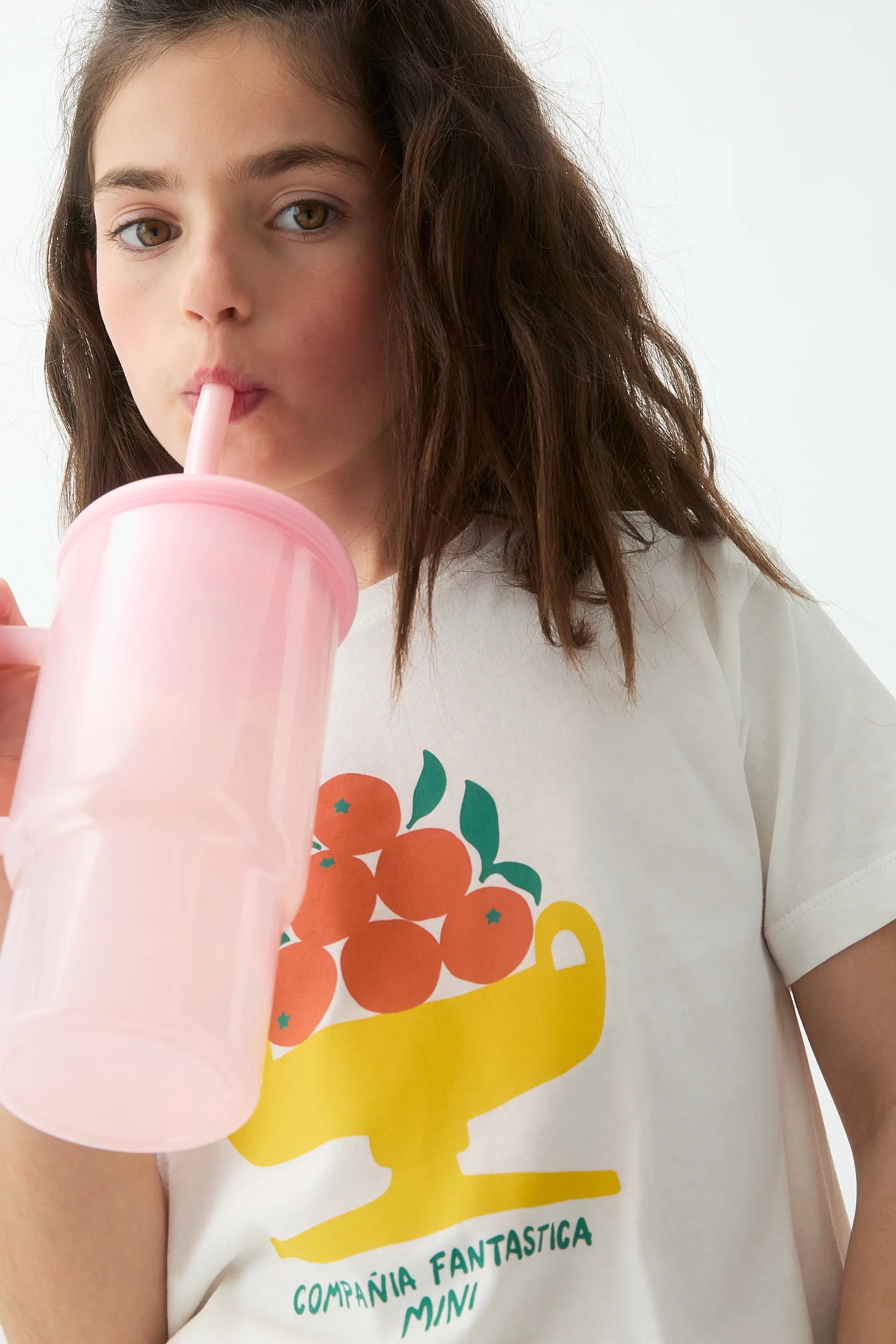 Camiseta de ni?a con estampado Compa?¨ªa Fant¨¢stica Mini