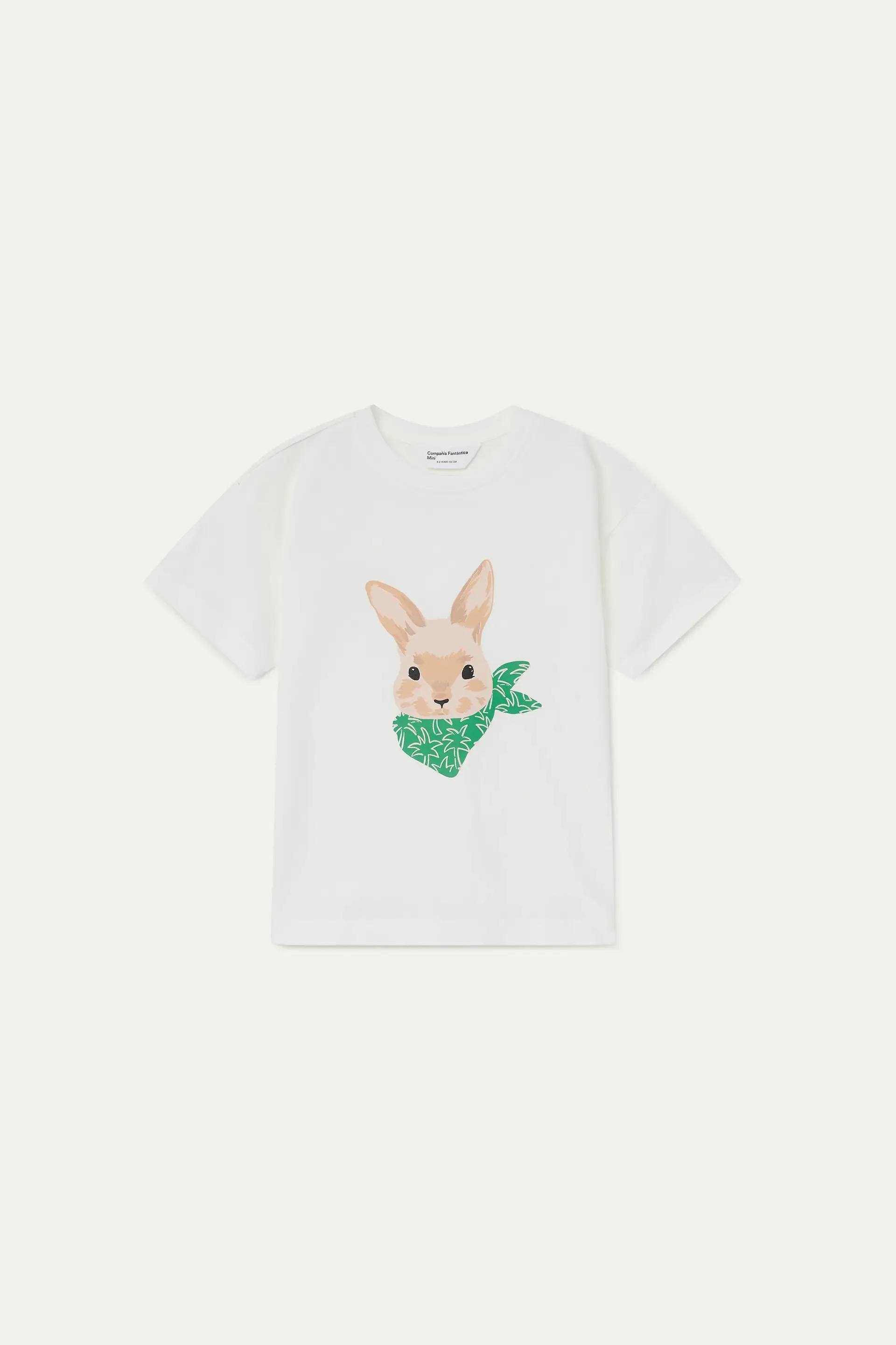 Camiseta de ni?a con estampado de Conejito
