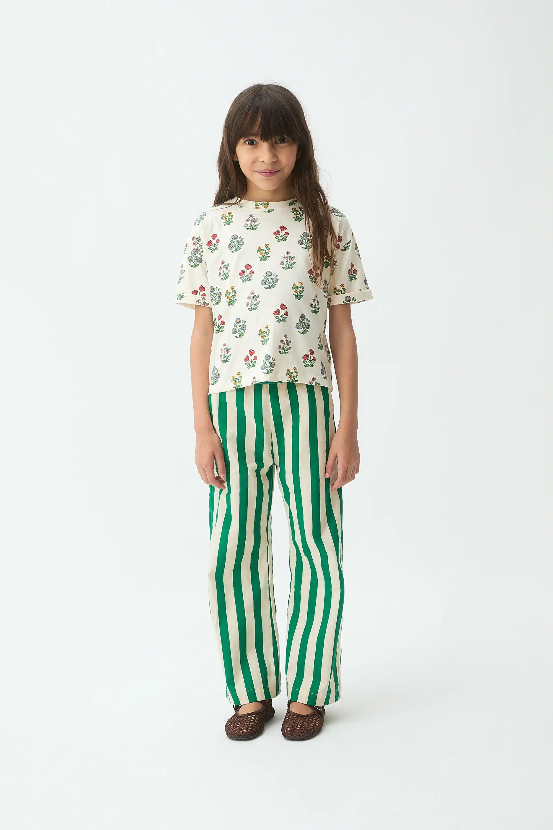 Camiseta de ni?a con estampado Gardener