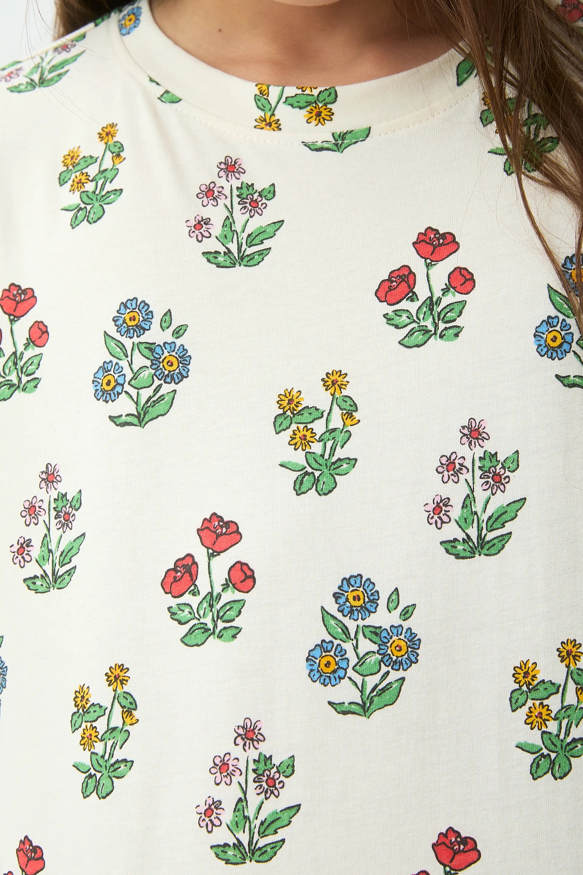 Camiseta de ni?a con estampado Gardener