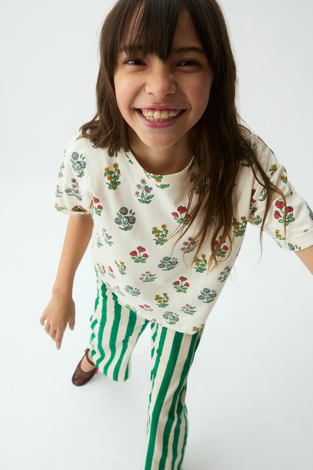 Camiseta de ni?a con estampado Gardener