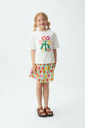 Camiseta de ni?a con estampado floral CF Mini