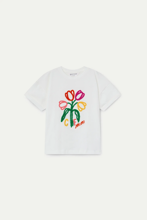Camiseta de ni?a con estampado floral CF Mini
