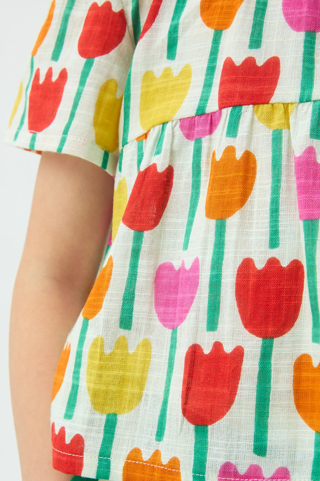 Top de ni?a con estampado Tulipa