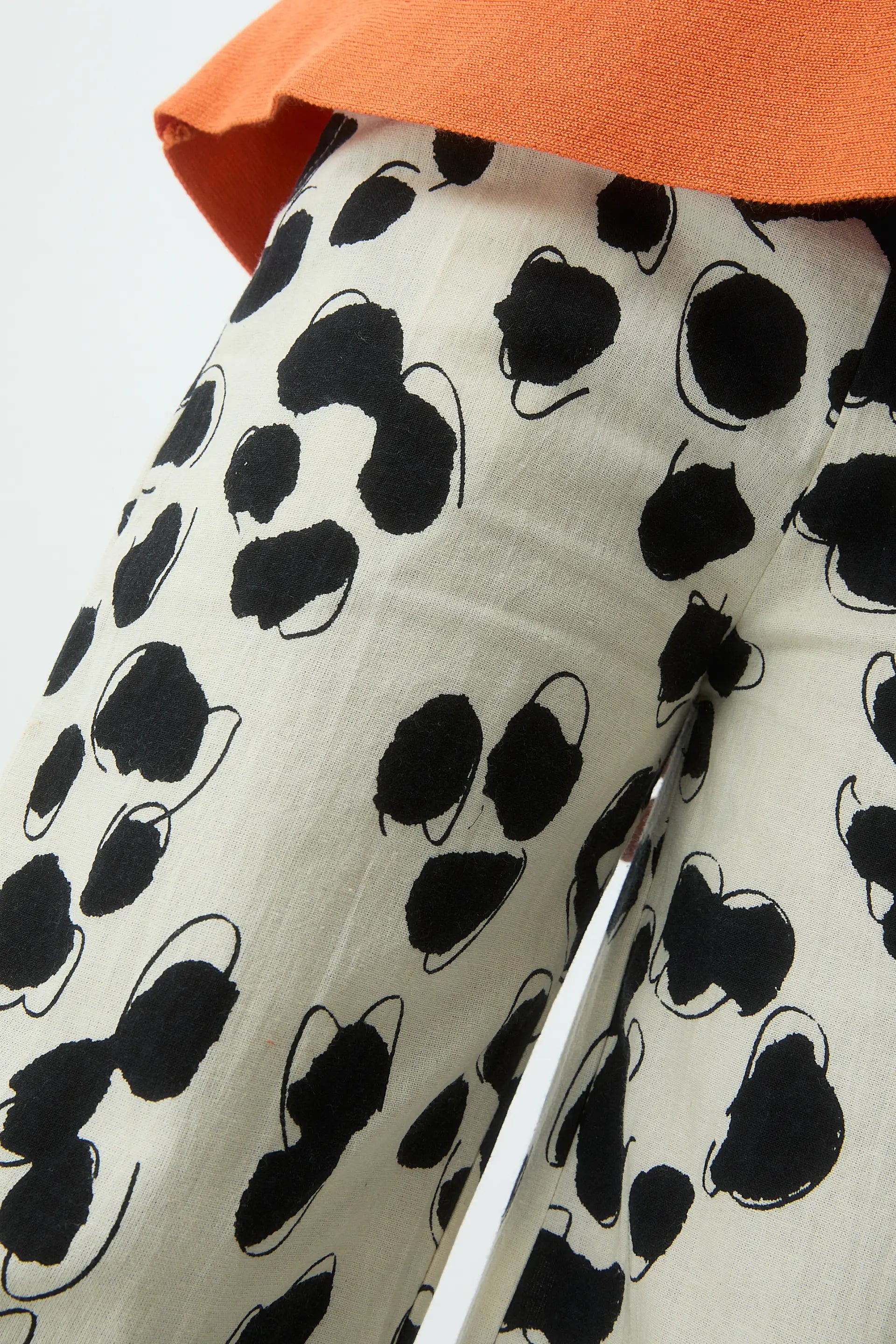 Pantalón de niña con estampado Dalmatian