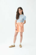 Top de ni?a 100% algod¨®n con estampado Hearts