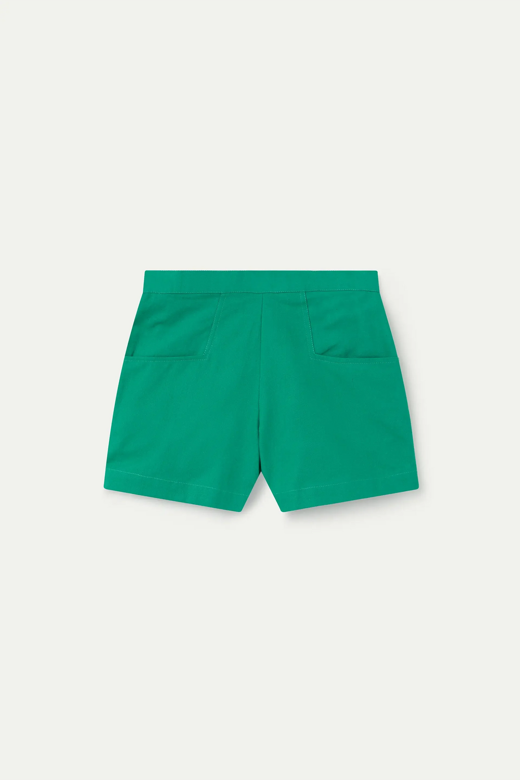 Shorts de niña 100% algodón verde
